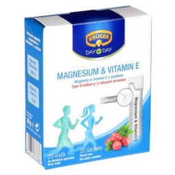 magnezij in vitamin e mega sport, krüger, 20/1, 30g
