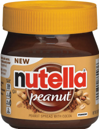 kremni namaz z arašidi, nutella, 371 g
