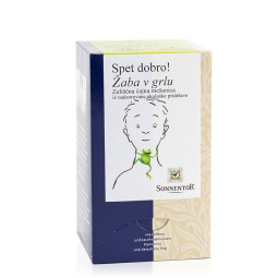 bio čaj spet dobro, žaba v grlu, sonnentor, 27 g