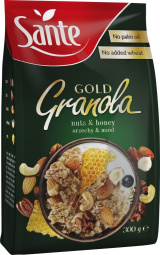 kosmiči za zajtrk oreški in med granola gold
