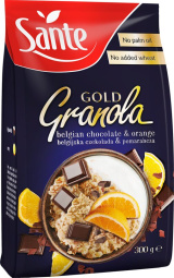 granola čokolada in pomaranča granola gold
