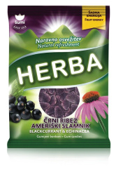 bonboni herba, črni ribez & ameriški slamnik, šumi, 90 g