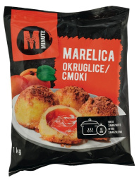 marelični cmoki, minute, zamrznjeno, 1 kg