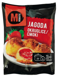 jagodni cmoki, minute, zamrznjeno, 1 kg