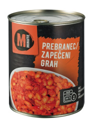 prebranec, minute, 840 g