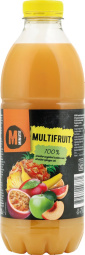 sok, 100 % multifruit, minute, 1 l