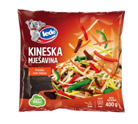 kitajska zelenjavna mešanica, ledo, zamrznjeno, 400 g