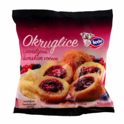 cmoki z gozdnimi sadeži ledo