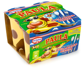 puding vanilija s čokolado paula, dr. oetker, 4x125g