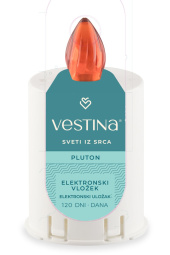elektronski vložek pluton, vestina, 120 dni