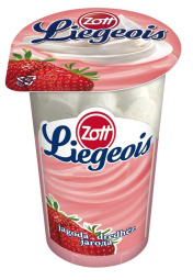 puding s smetano, jagoda, liegeois, 175 g