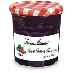 ekstra džem iz gozdnih sadežev, bonne maman, 370 g