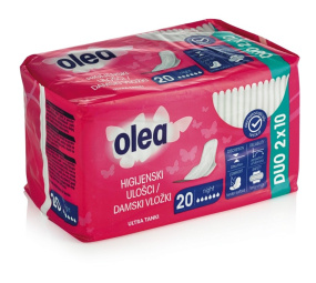 damski dvojni nočni vložki, olea, 20/1