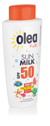 mleko za zaščito pred soncem, za otroke, spf 50, olea, 200 ml