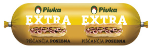 extra piščančja salama, pivka, pakirano, 500 g