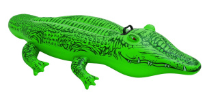 napihljiva blazina, krokodil, intex, 203 x 114 cm