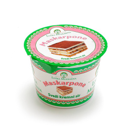 sveži kremni sir maskarpone, loška mlekarna, 250 g