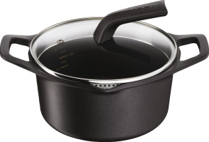 lonec s pokrovom robusto, tefal, 20 cm