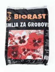 zemlja za grobove, biorast, 10 l