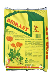 mešana zemlja za sajenje in presajanje, biorast, 10 l