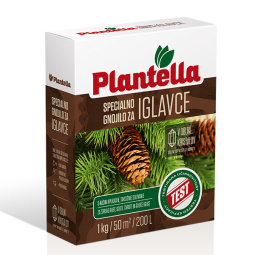 specialno gnojilo za iglavce, plantella, 1kg