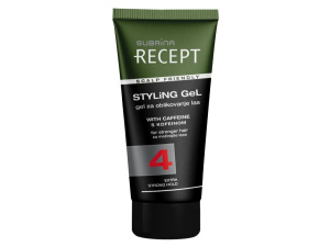 gel za oblikovanje las recept, extra strong, subrina, 150 ml