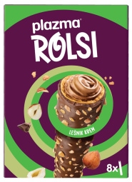 vafelj rolice, lešnik, plazma, 130 g