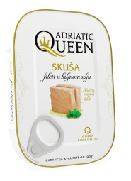 fileti skuše v rastlinskem olju, adriatic queen, 105 g