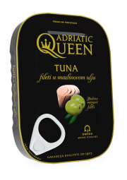 fileti tunine v oljčnem olju, adriatic queen, 105 g