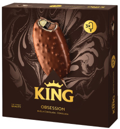 sladoled na palčki, obsession, king, 3 x 100 ml