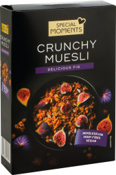 hrustljavi musli s figo, special moments, 300 g