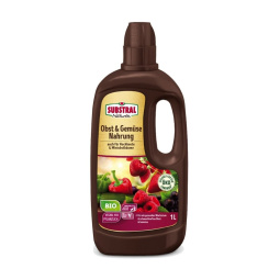 bio tekoče rastlinsko gnojilo za sadje in zelenjavo, naturen, 1 l