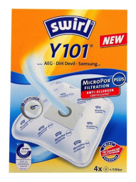 vrečke za sesalnik y 101, swirl, 4/1