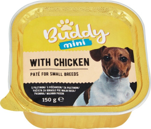 hrana za pse mini, piščanec, buddy, 150 g