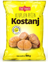 Olupljen Pečen Kostanj Fast Snack 300g