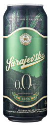 sarajevsko brezalkoholno pivo 0,0%, 0,5l