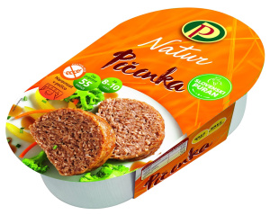 sesekljana puranja pečenka gurman, perutnina ptuj, pakirano, 600 g