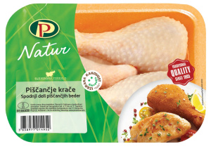 piščančje krače natur, perutnina ptuj, pakirano, 500 g, ik