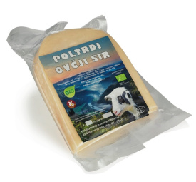 bio poltrdi ovčji sir, konda, pakirano, cena za kg