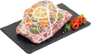 mrežna pečenka iz svinjskega plečeta, mercator, pakirano cca 0,9 kg, cena za kg