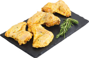 začinjene piščančje peruti, mercator, pakirano cca 750 g, cena za kg