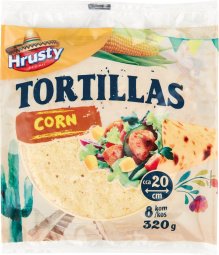 koruzna tortilija, hrusty, pakirano, 320 g, 8/1