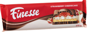 mlečna čokolada, jagoda in cheescake, finesse, 270 g