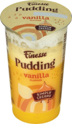 vanilijev puding s smetano, finesse, 175 g