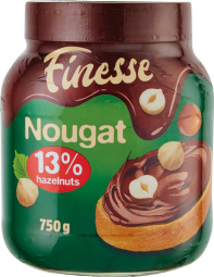kremni lešnikov namaz, finesse, 750 g