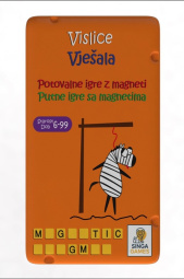 potovalna igra, vislice, purple cow