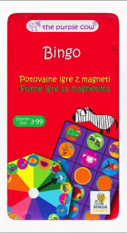 potovalna igra, bingo, purple cow
