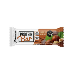 proteinska ploščica, čokolada in lešnik, proteini.si, 50 g