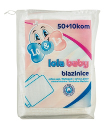otroške bombažne blazinice, lola, 60/1