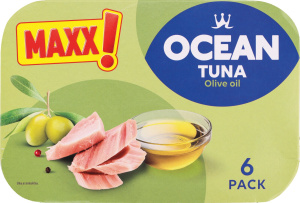 tuna v olivnem olju, ocean, 6 x 70 g